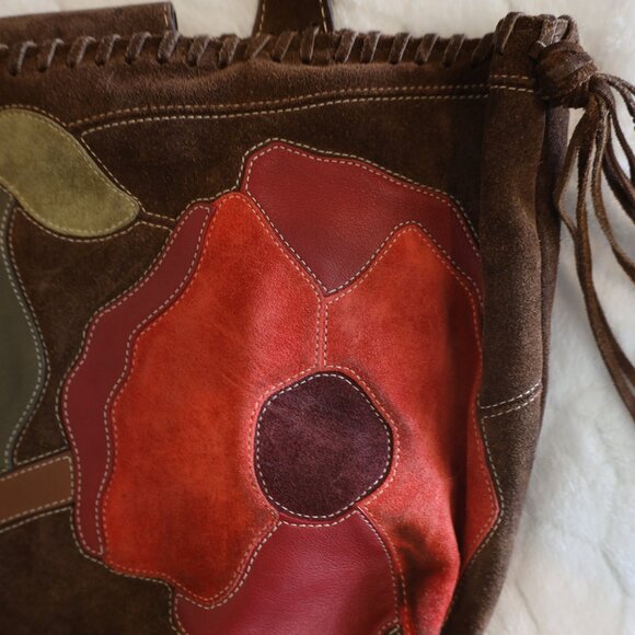 Vintage Coach Poppy For Peace Tote Bag 9258 - Picture 3 of 6